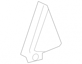 Triangle corner door rear right Toyota Prius 20 04-09 scratches