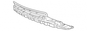 Honda Civic 2013-15 11-15 Front Bumper Lower Grille