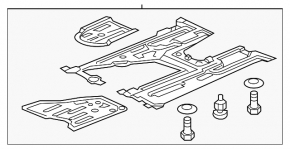 Acura ILX 13-15 Engine Guard