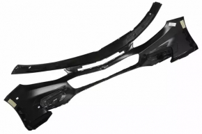 Front bumper, bare, Chevrolet Malibu 2016-2018 pre-restyling, without parking sensors, with DRL