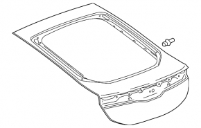 Chevrolet Volt 16- Tailgate Assembly