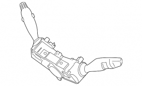 Steering column switches guitar assembly Hyundai Santa FE 19-20 under fog lights and rain sensor