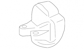 Right engine mount for Porsche Macan 15-18 3.0T, 3.6T