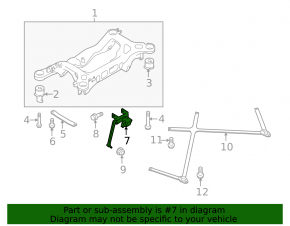 Rear left body tilt sensor Porsche Panamera 10-16
