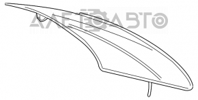 Mercedes W221 rear window