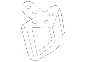Mercedes Metris W447 16-23 hood lock hook