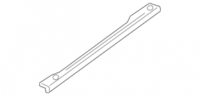 Right hood-fender seal for Mazda 3 19-26