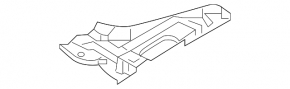 Front left underbody protection Mazda 6 13-21