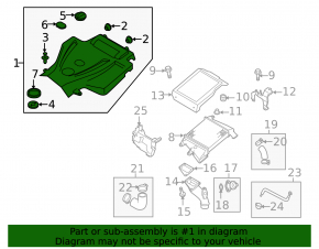 Mazda CX-7 Engine Cover 06-09