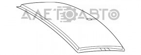 Metal roof Mercedes CLA 14-19 for panorama