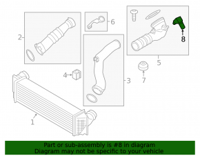 Map Sensor BMW F30 12-18 N20