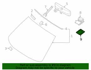 Interior Camera Cover Nissan Sentra 20-24