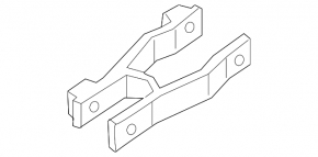 Engine mount bracket rear right Volvo XC40 19-25