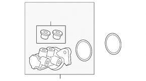 Brake Master Cylinder BMW 3 F30 12-18