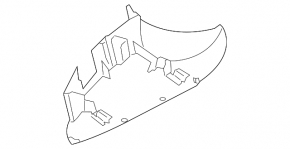 Right mirror turn signal VW Passat b7 12-15 USA type as b8 DIAMOND