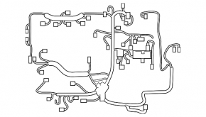 Wiring motor Lexus UX200 19-