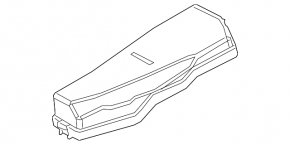 Lexus ES250 ES300h 19-21 Left Underhood Fuse Box Cover