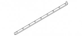 Door seal front right Porsche Panamera 10-16 lower