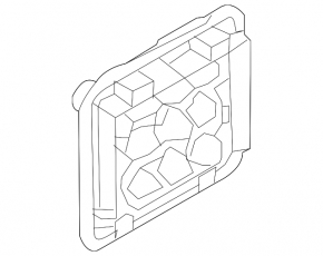 Left ventilation shield Kia Niro 21-22 EV