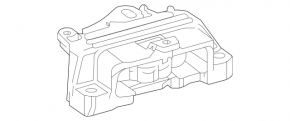 Left engine mount for Mercedes X247 GLB 20-26 M260