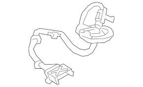 Toyota Prius 50 19-22 AWD high-voltage cable to the rear axle