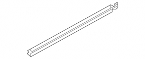 Glass seal inside rear left door Ford Bronco Sport 21-25