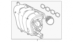 Intake manifold Toyota C-HR 18-23 2.0