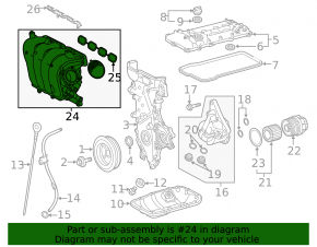 Intake manifold Toyota C-HR 18-23 2.0