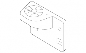 Radiator bracket lower left Volkswagen ID.4 21-23