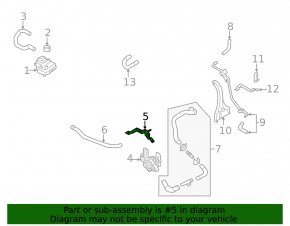 Nissan Ariya 23-25 Coolant Pump Bracket