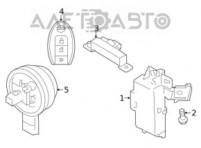 Nissan Rogue 21-23 S Key