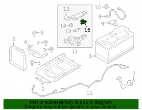 Volvo S60 19-22 battery squib