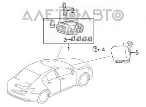 EPS LKAS Control Unit Acura TLX 15-