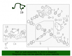 Kia Sportage 20-22 AWD Rear Axle Wiring