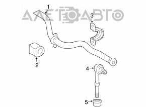 Rear stabilizer bar for Toyota Rav4 2006-2012