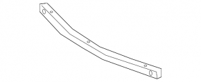 Front bumper reinforcement lower Toyota Prius 50 16- BLIC