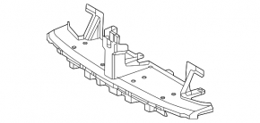 Lower grille bracket for Lexus LX 22-26 F Sport