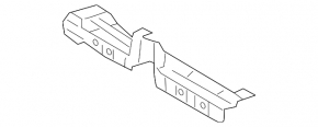 Upper TV bar for Lexus UX200 UX250h 19-24