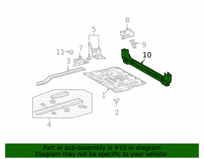 Lexus GX470 03-09 rear panel