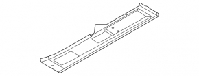 Kia Niro 23-26 PHEV trunk trough