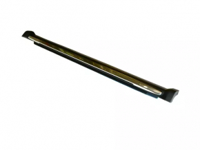 Left threshold Dodge Journey 11 - structure with chrome, Crossroad, scratches, tears of fasteners, pokes, no fasteners