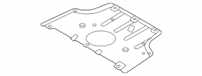 Rear engine protection Nissan Murano 25-26
