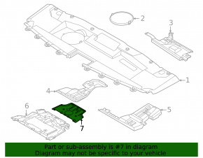 Rear engine protection Nissan Murano 25-26