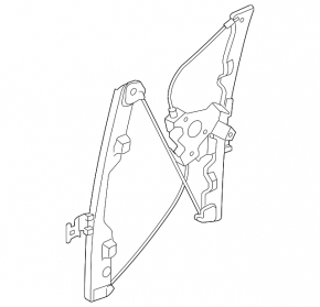 Window lifter with motor front left Nissan Murano z50 03-08