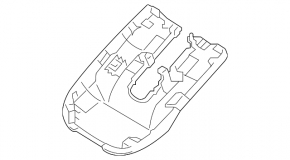 Hyundai Tucson interior mirror cover (2016-2021) (2 parts)
