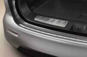 Rear bumper trim Infiniti JX35 QX60 13-15 chrome, dented