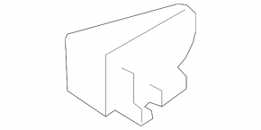 Plug outer handle rear right Ford Transit Connect MK2 13-23 structure
