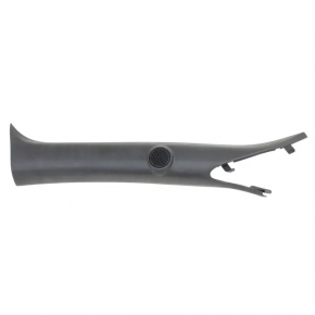 Upper left front pillar trim for Ford Mustang mk6 15-23 coupe, black, under the tweeter, scratches