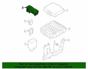 Positive battery terminal Ford Ecosport 18-22