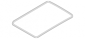 External seal for the Porsche Cayenne 19-26 panoramic window